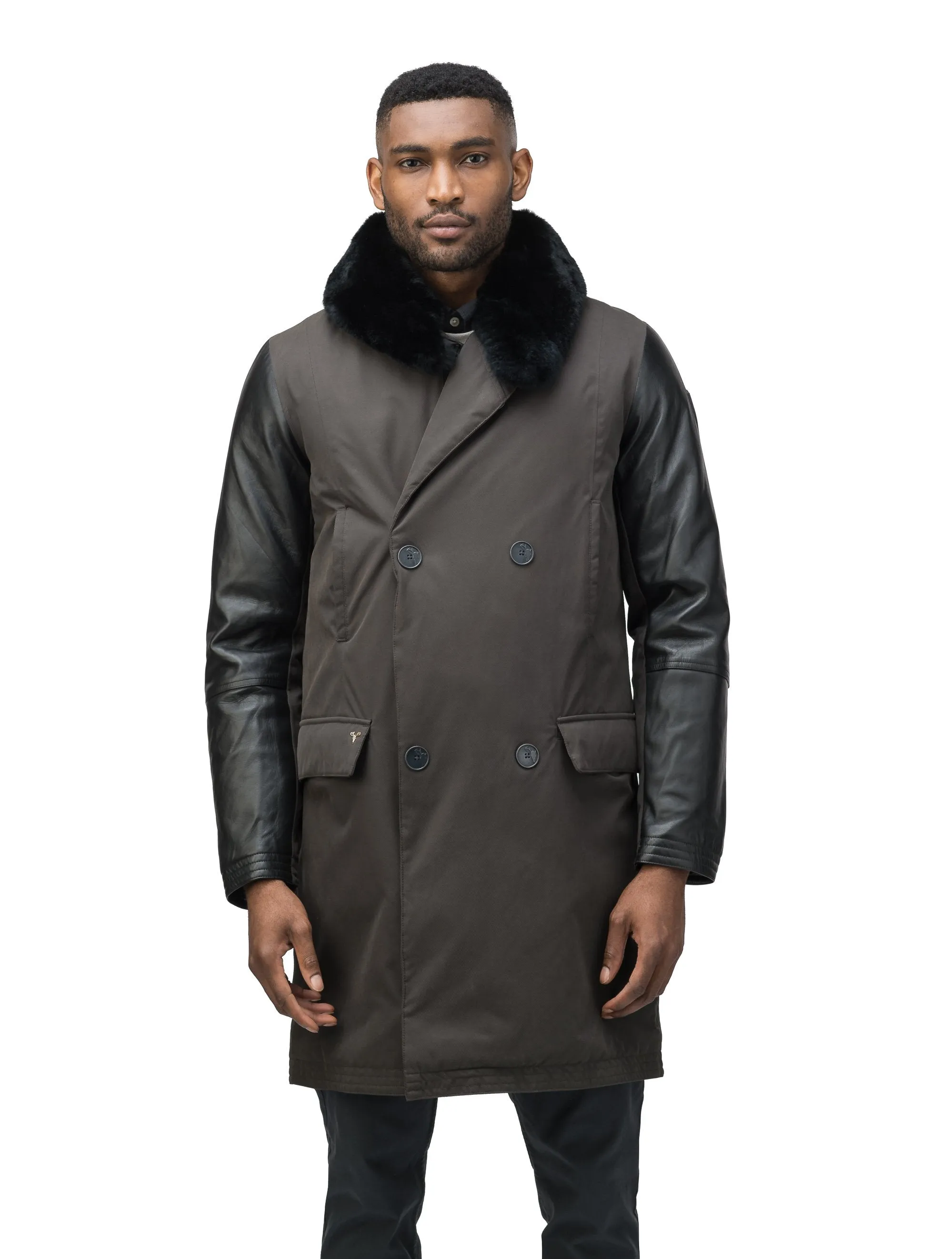 Quinton Men's Shawl Collar Coat sold by Nobis product image thumbnail 4