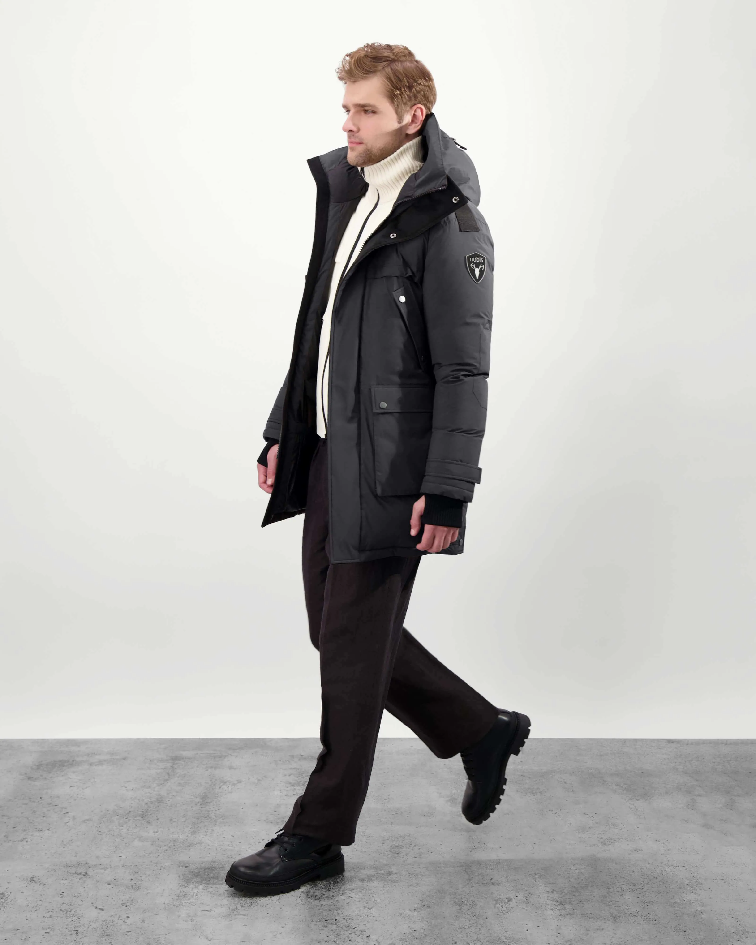 Yatesy MT Furless Men's Long Parka sold by Nobis product image thumbnail 3