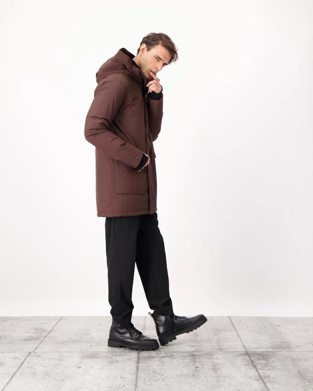 Yves MT Furless Men's Parka sold by Nobis product image thumbnail 2