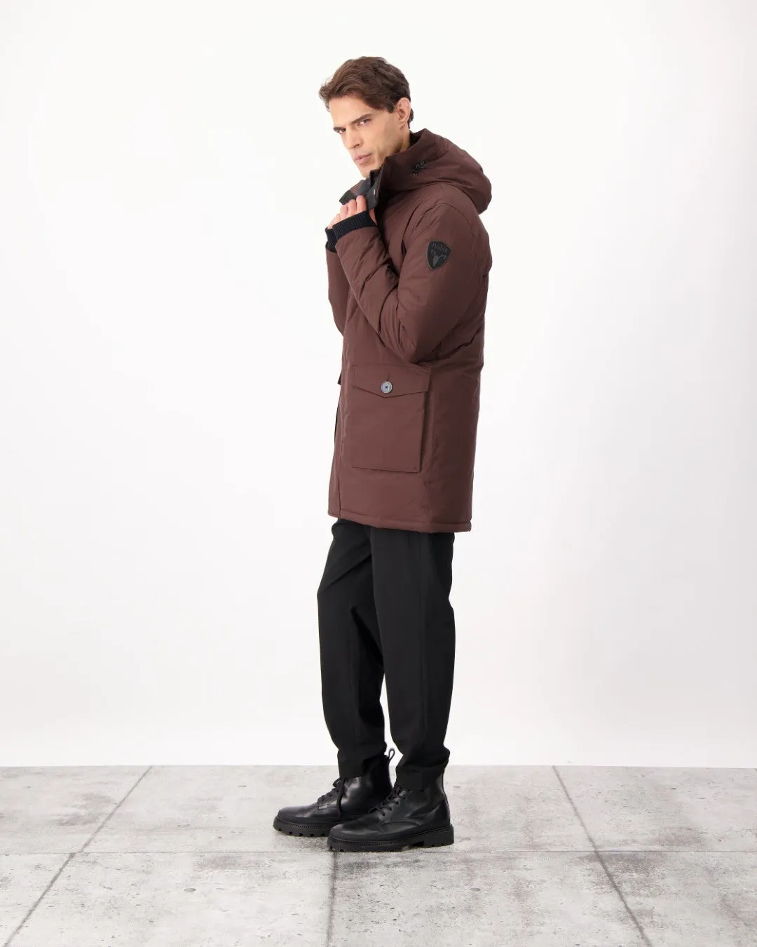 Yves MT Furless Men's Parka sold by Nobis product image thumbnail 3