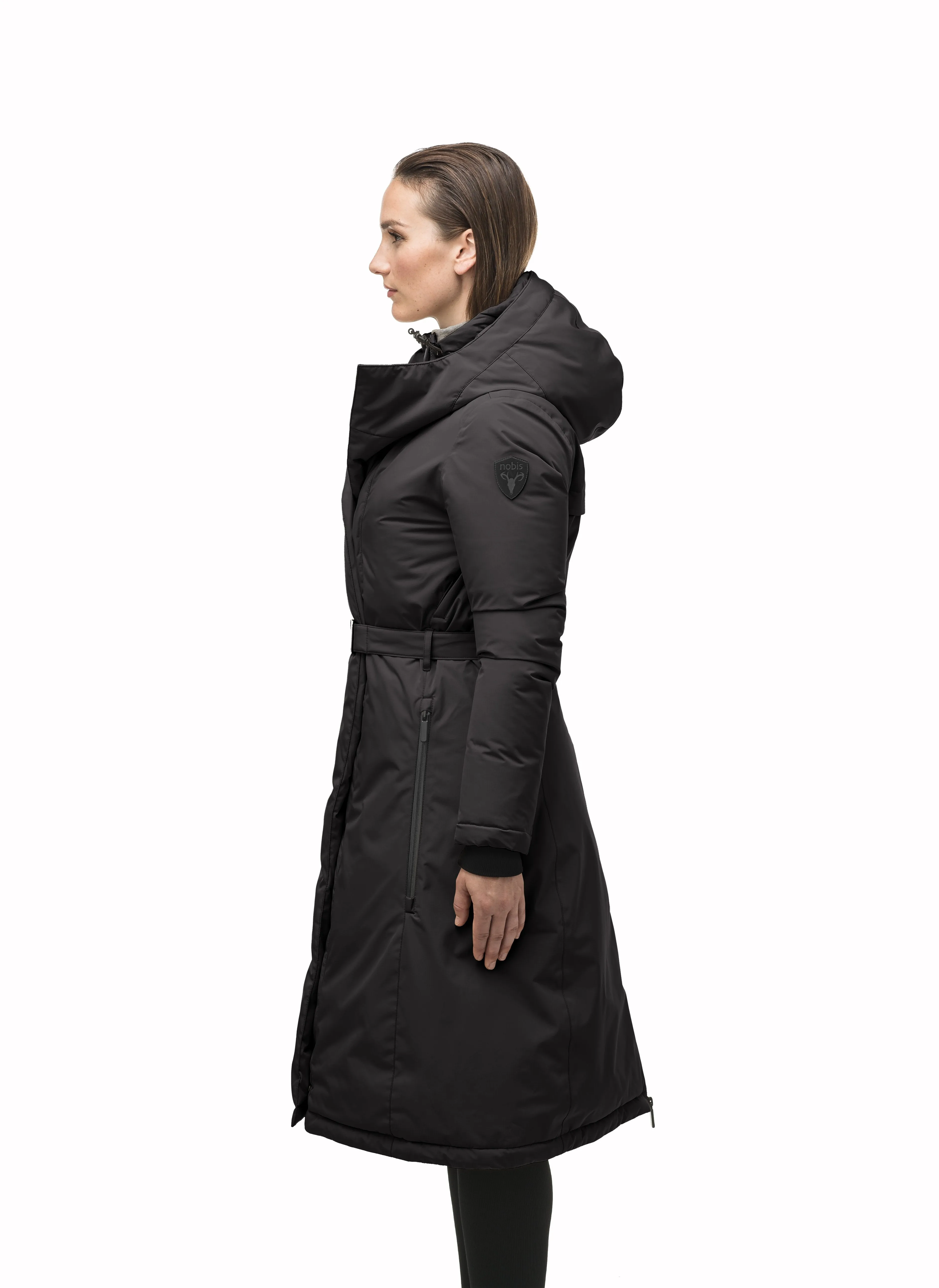 Lara Women's Belted Parka sold by Nobis product image thumbnail 4