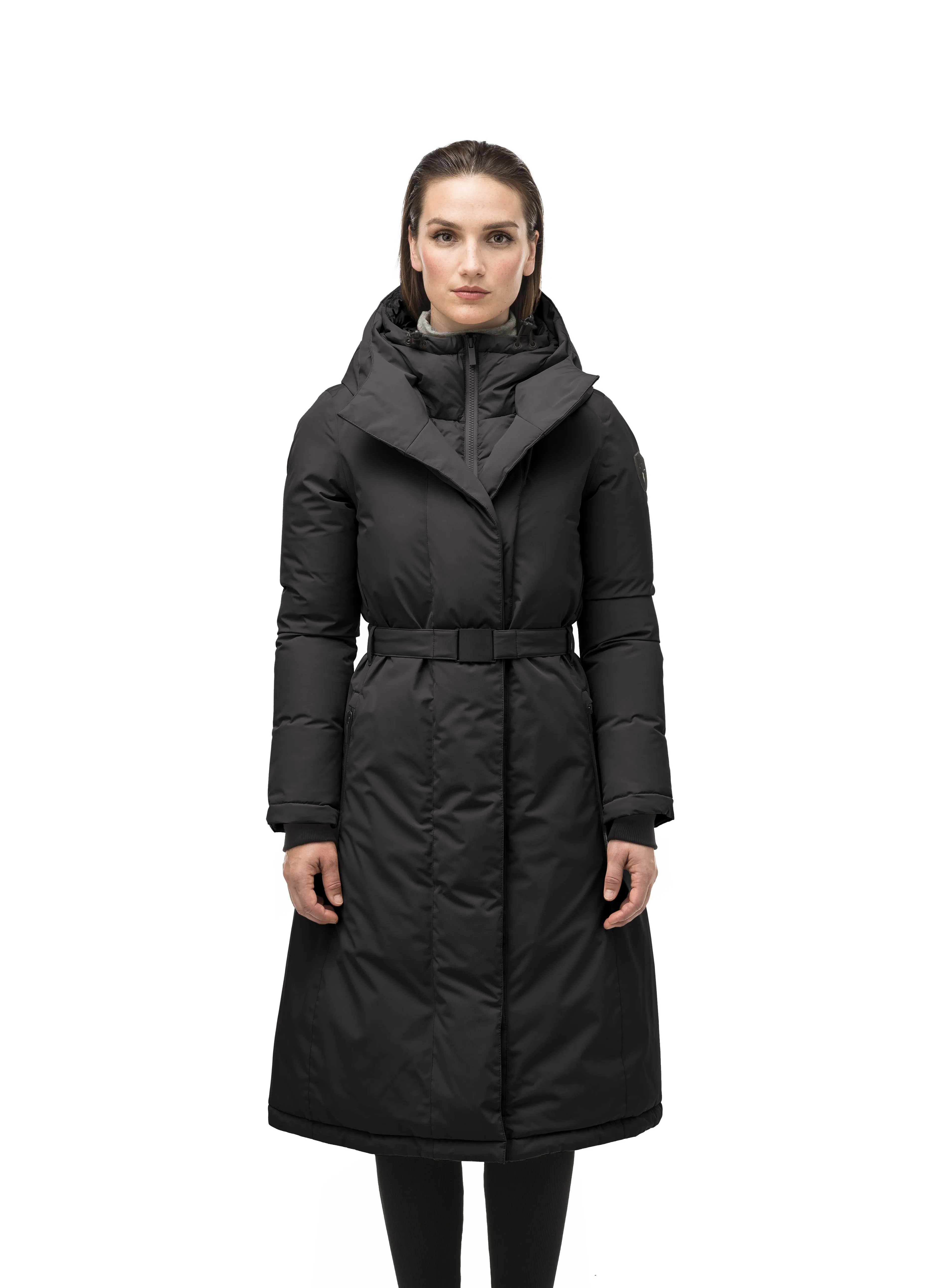 Lara Women's Belted Parka sold by Nobis product image thumbnail 2