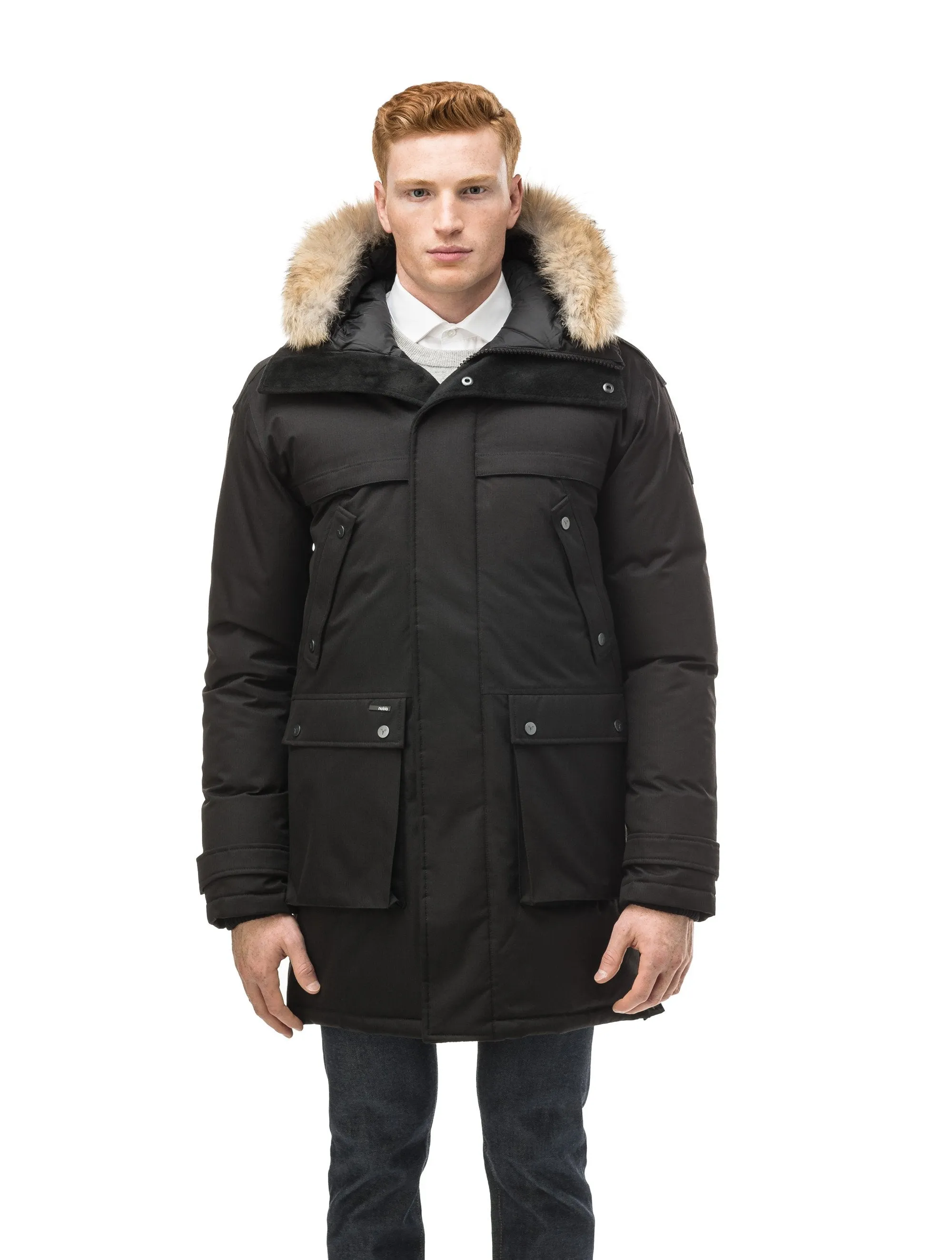 Yatesy Men's Long Parka sold by Nobis product image thumbnail 4