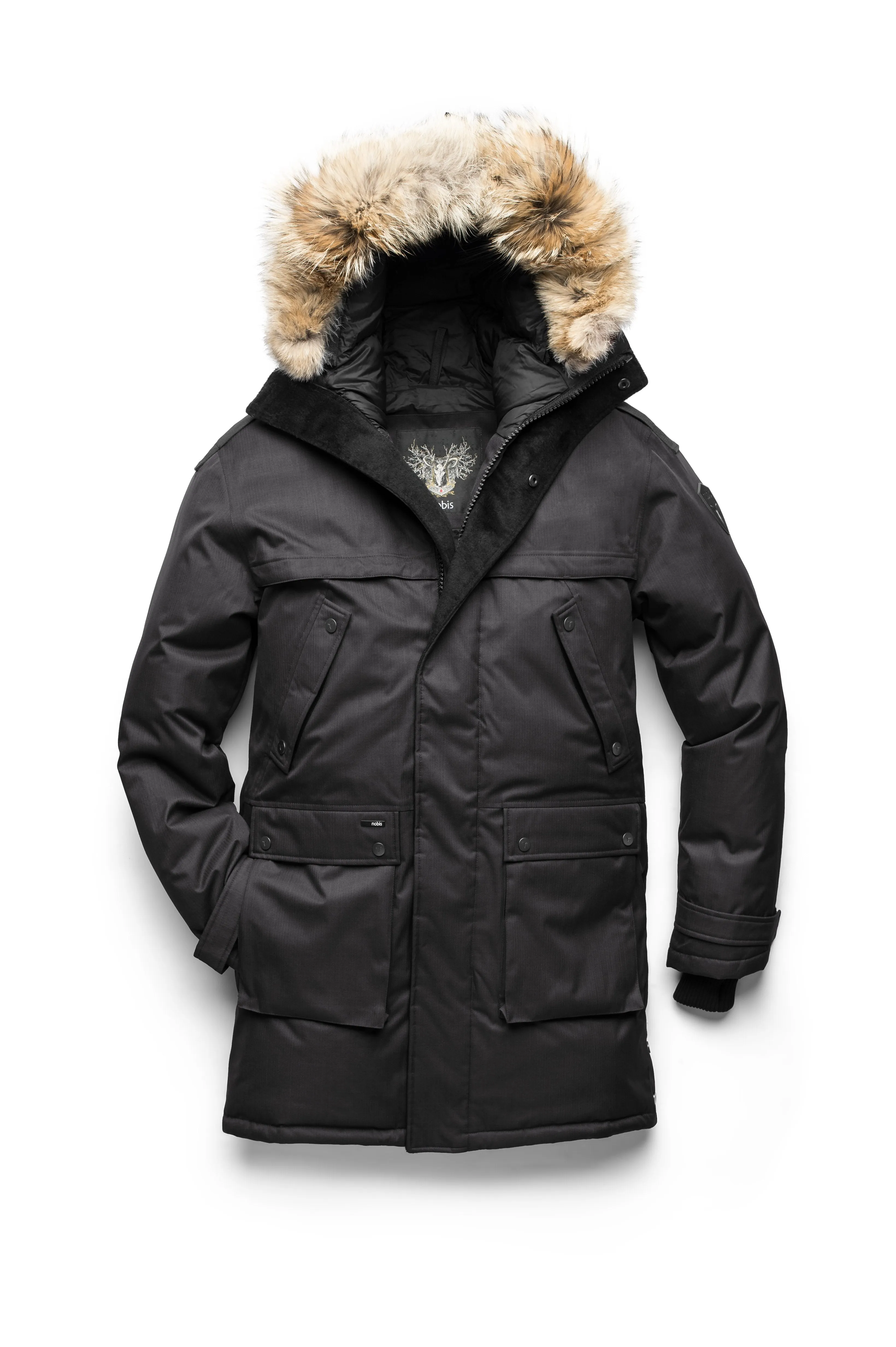 Yatesy Men's Long Parka sold by Nobis product image thumbnail 3