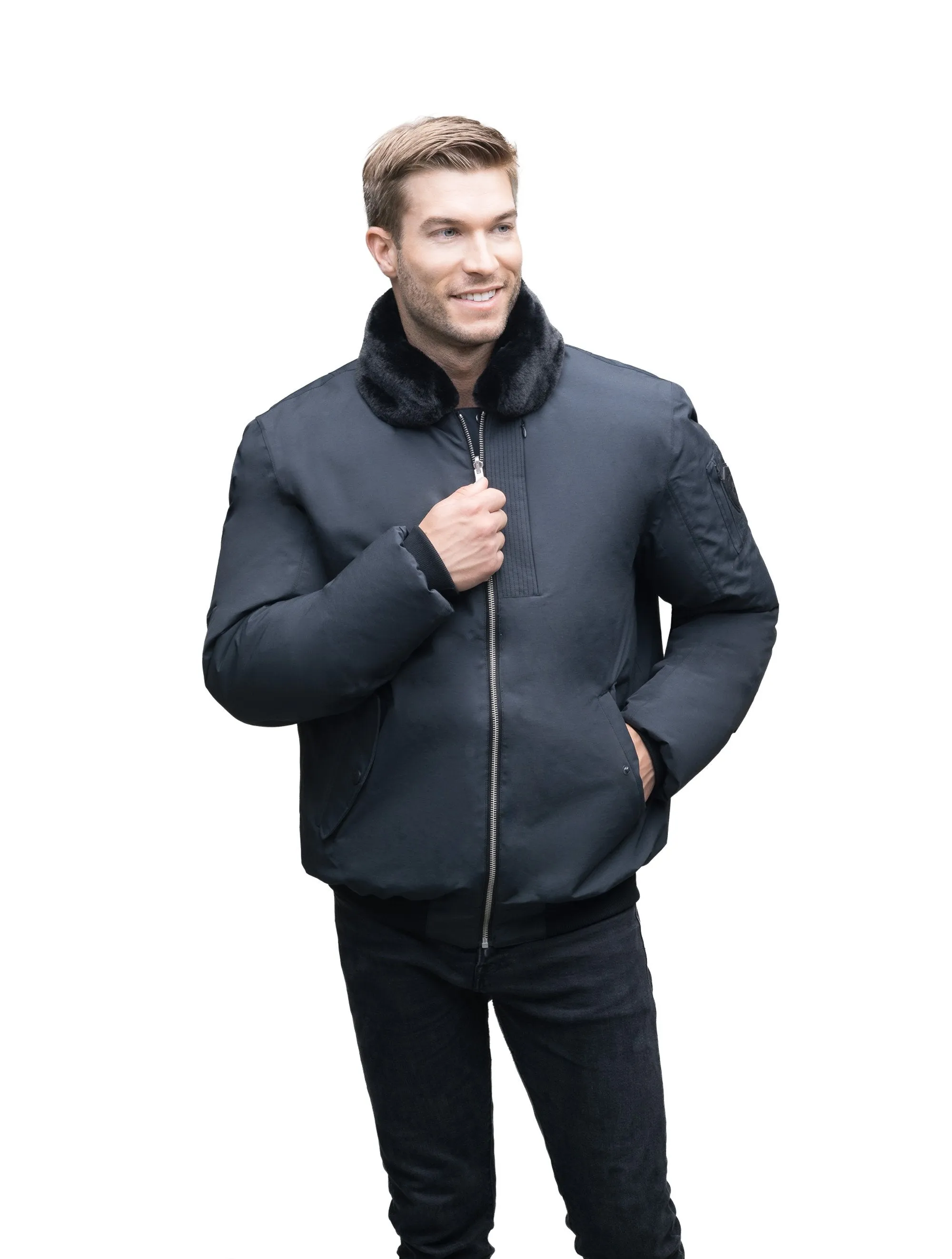 Alpha Mens Flight Bomber Jacket - NEXT by Nobis sold by Nobis