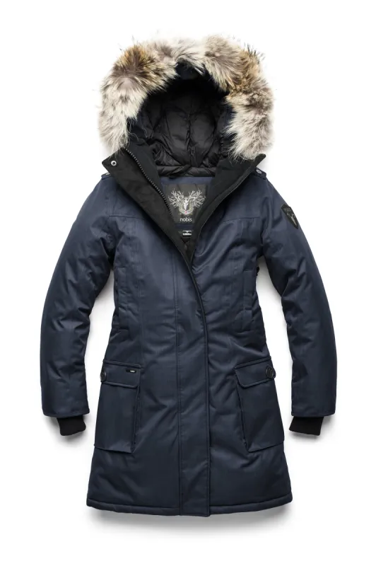 Abby Women's Thigh Length Parka sold by Nobis