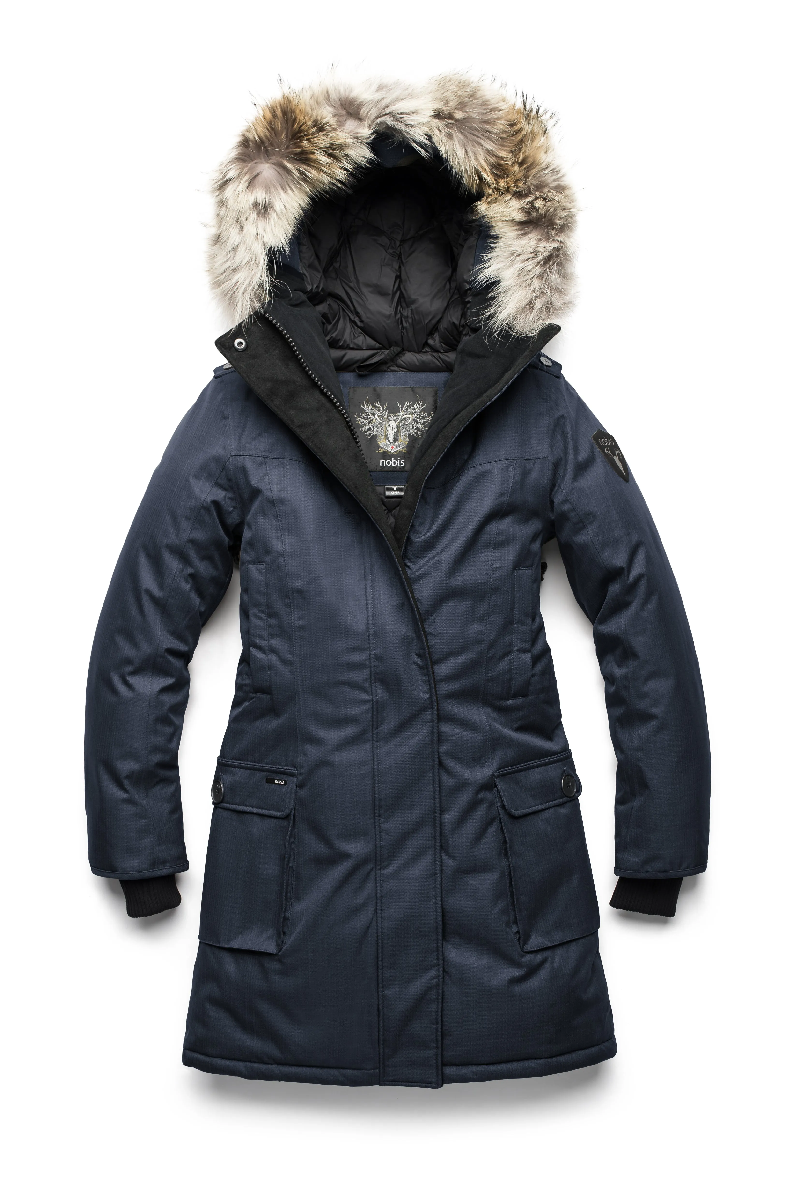 Abby Women's Thigh Length Parka sold by Nobis