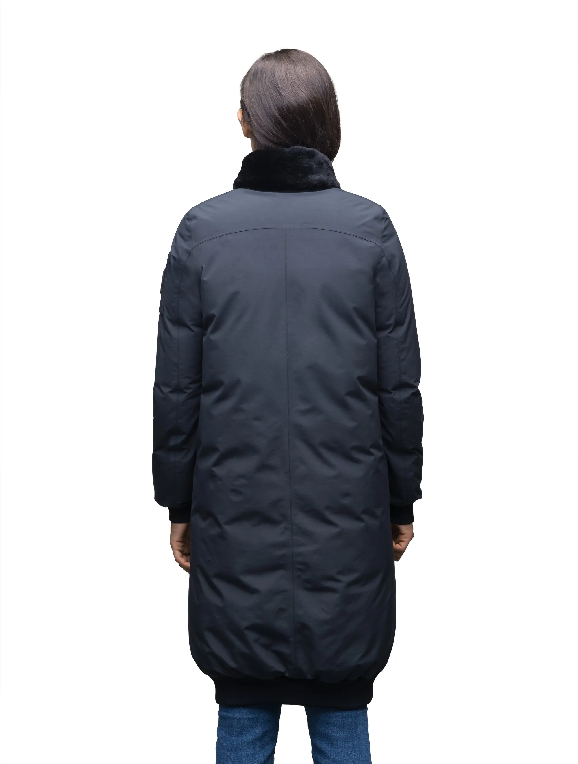 Bella Women's Long Bomber Jacket sold by Nobis product image thumbnail 4