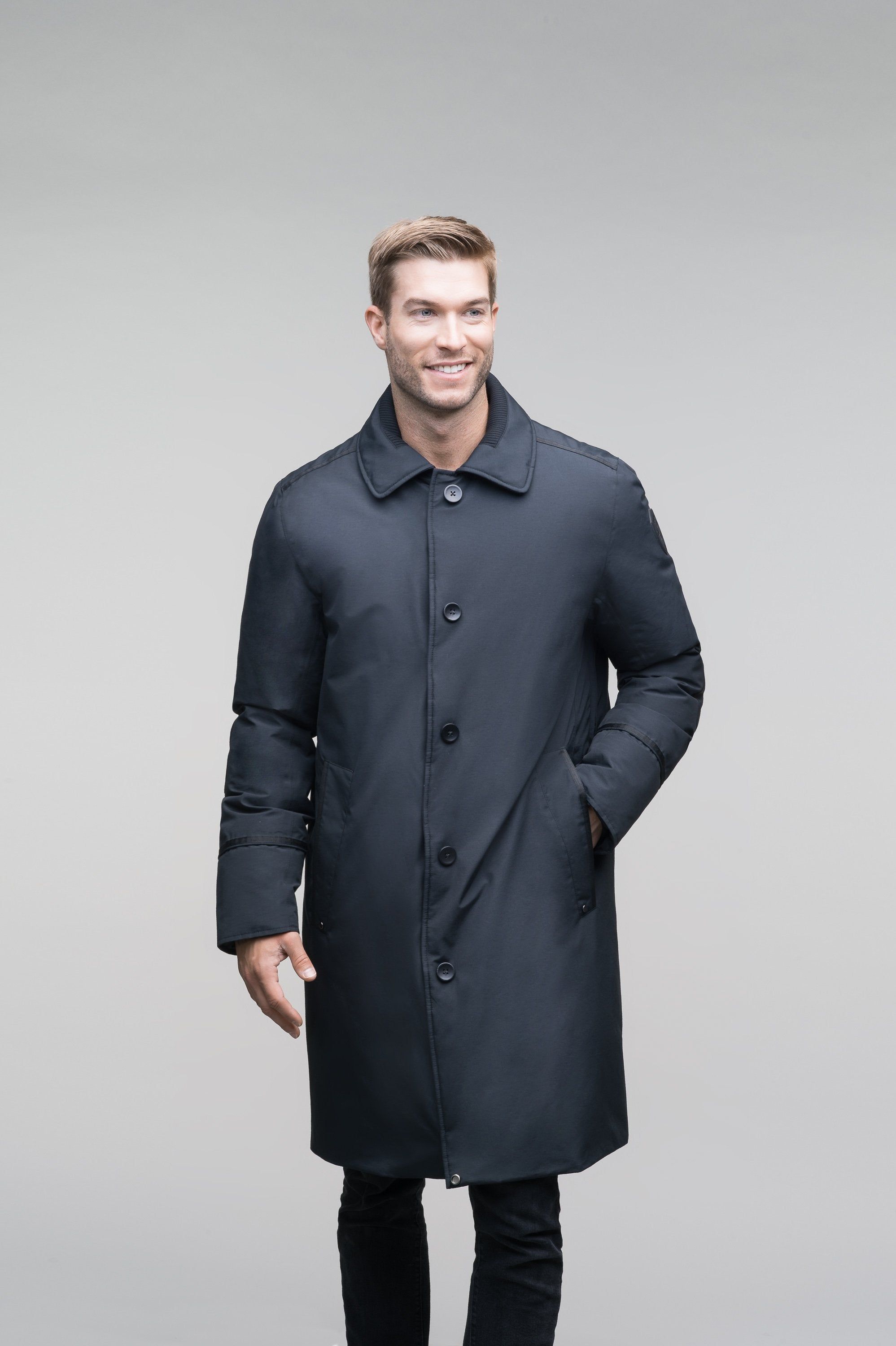 Damon Men's Great Coat sold by Nobis product image thumbnail 5