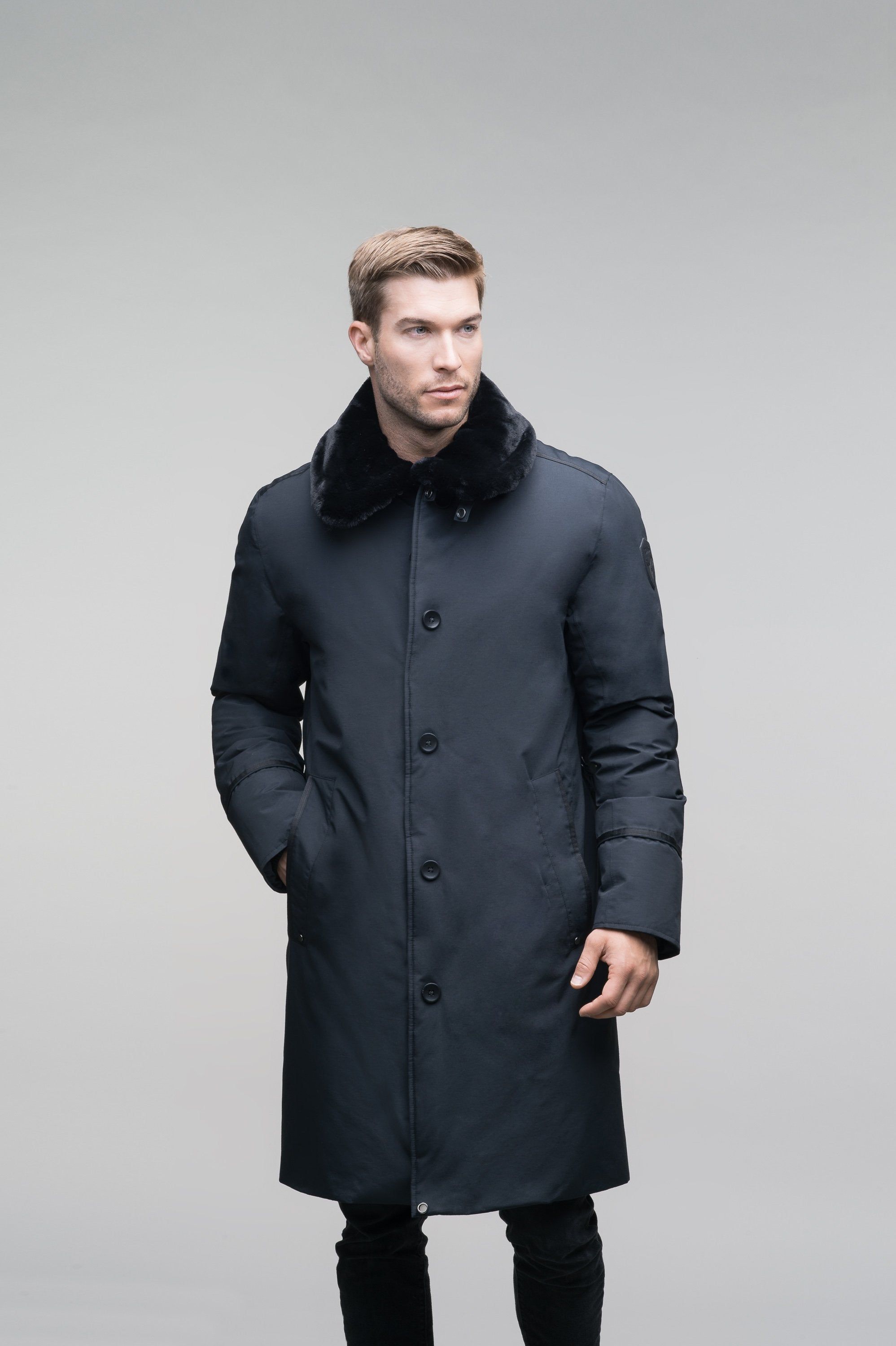Damon Men's Great Coat sold by Nobis product image thumbnail 2
