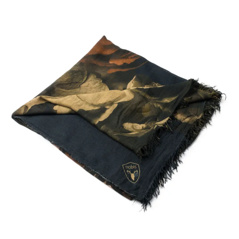 Sage Flower Printed Scarf sold by Nobis