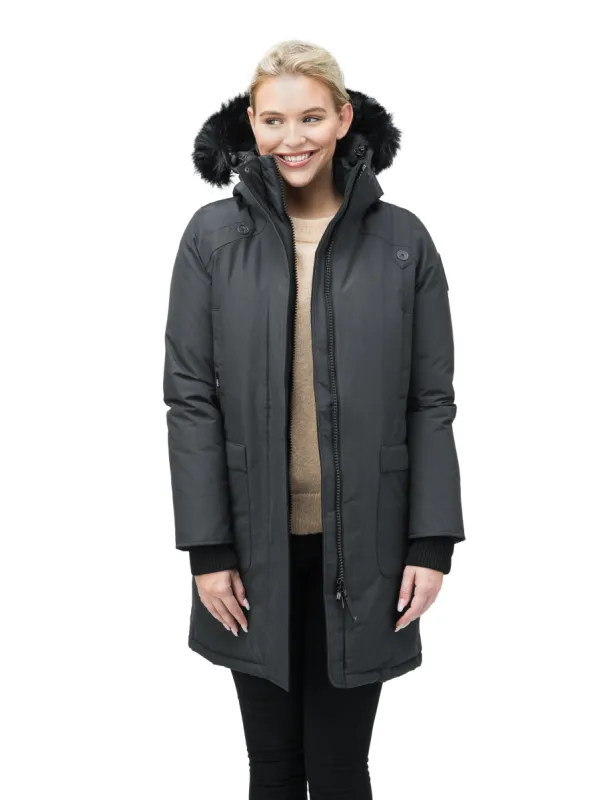 Merideth Faux Fur Women's Down Parka sold by Nobis