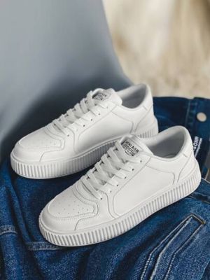 Men Lace-up Front Skate Shoes sold by SHEIN