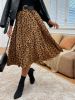 shein lune high waist leopard skirt without belt sold by SHEIN