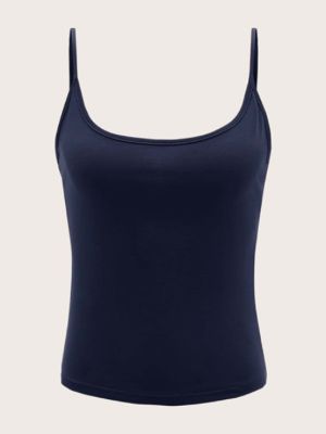 SHEIN EZwear Casual Vlak Tanktop & hemd sold by SHEIN
