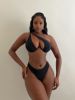 SHEIN Swim SXY Mono Bikini Set Cut Out Push Up Bra Top & High Cut Bikini Bottom 2 Piece Swimsuit sold by SHEIN