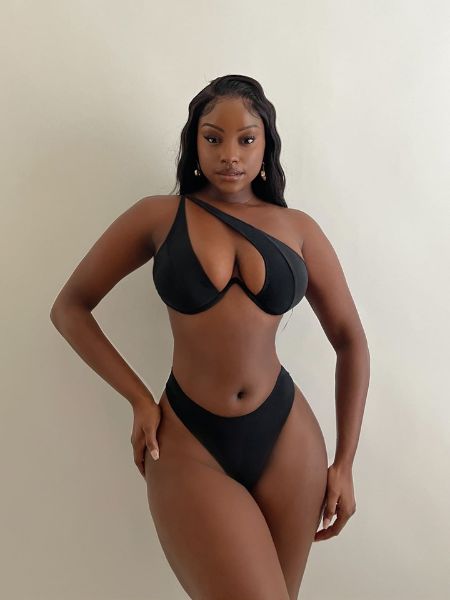 cut out top bikini