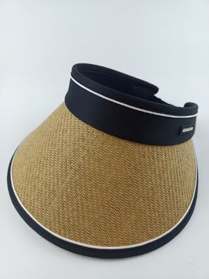 1pc Women Braided Detail Sun Protection Casual Visor Hat For Daily Life