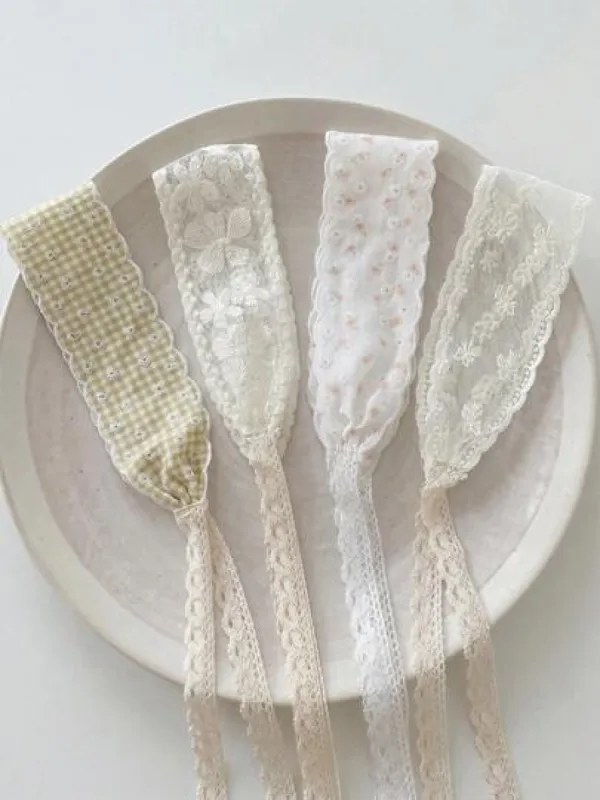 4pcs/Set Floral Plaid Bow Print Soft Non-Slip Headbands, Elastic Yoga Sports Headwraps, Versatile Daily Wear, Suitable For Various Occasions Summer Hair Accessories | SHEIN made by SHEIN