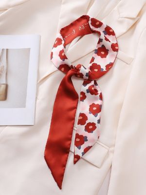 Floral Print Twilly Scarf sold by SHEIN