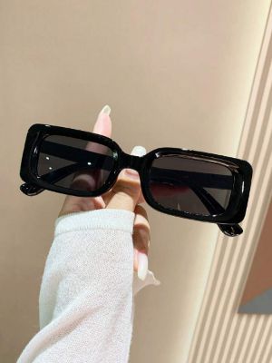 1pc unisex square uv protection beach sunglasses for sunshade & fashion decoration in daily life made by SHEIN