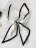 1pc Women Contrast Trim Fashionable Twilly Scarf For Daily Life sold by SHEIN