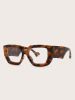 Tortoiseshell Frame Glasses sold by SHEIN