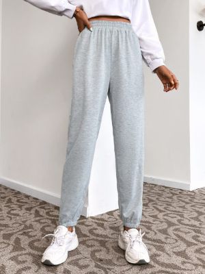 SHEIN EZwear Balletcore Solid High Waist Sweatpants sold by SHEIN