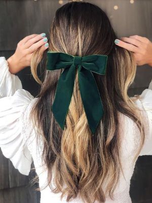 Bow Decor Hair Clip sold by SHEIN