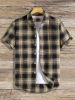 Manfinity Homme Men Plaid Print Shirt Without Tee sold by SHEIN