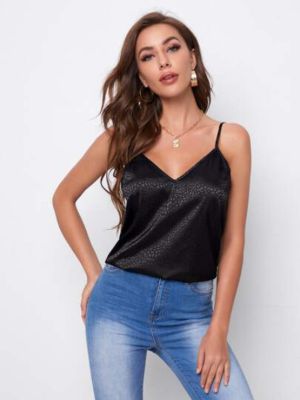 SHEIN BAE Leopard Cami Top sold by SHEIN