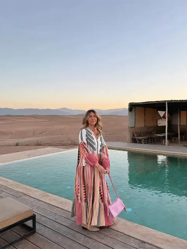 Dalia | Vestido Vintage Fluido sold by Liliana Lupe