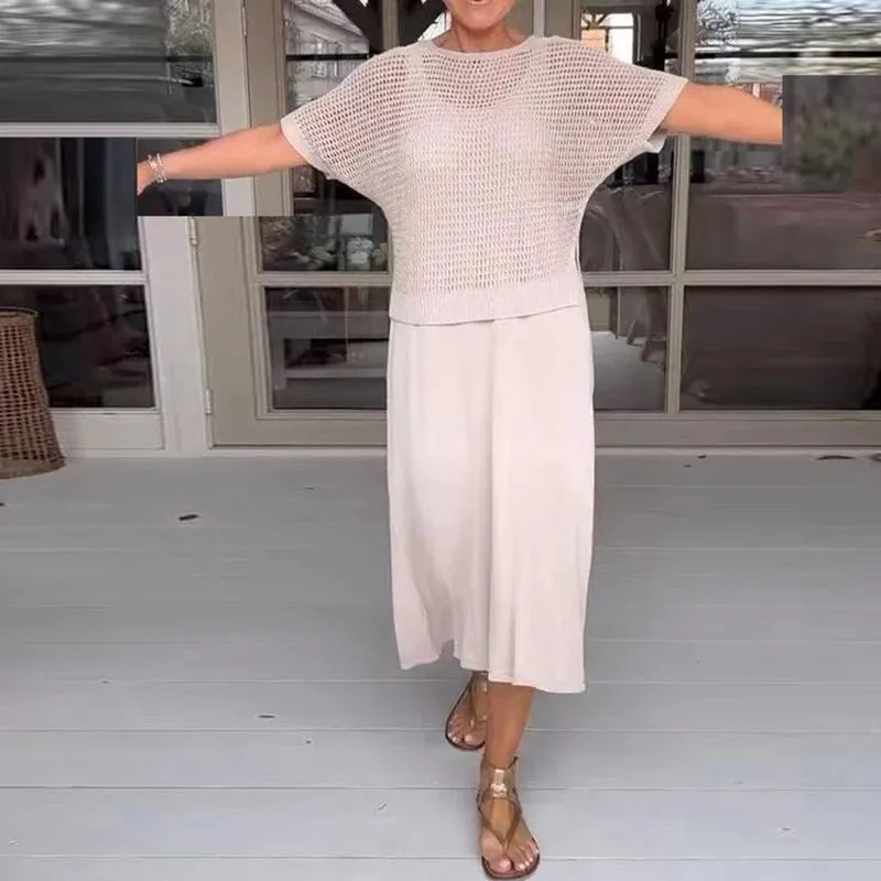 Doris | Elegante Conjunto Vestido con Top sold by Liliana Lupe product image thumbnail 5