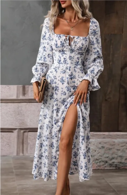 Mara | Vestido Largo Floral sold by Liliana Lupe