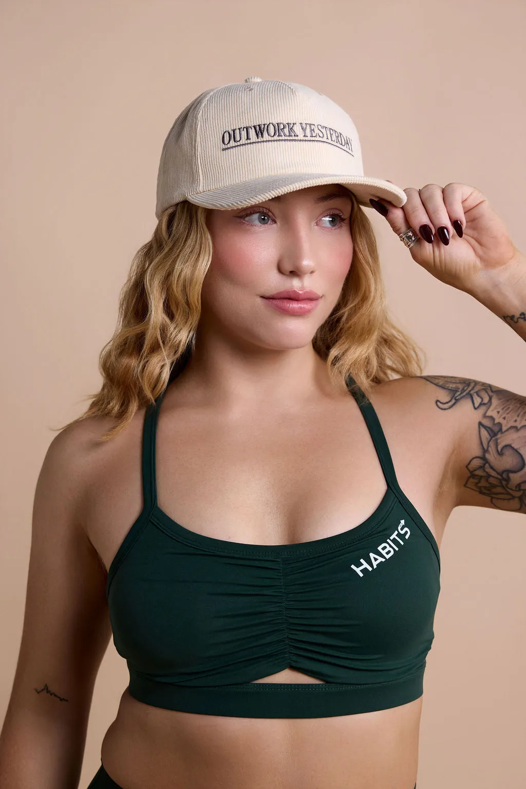 OUTWORK YESTERDAY CORDUROY HAT sold by Habits 365 product image thumbnail 4