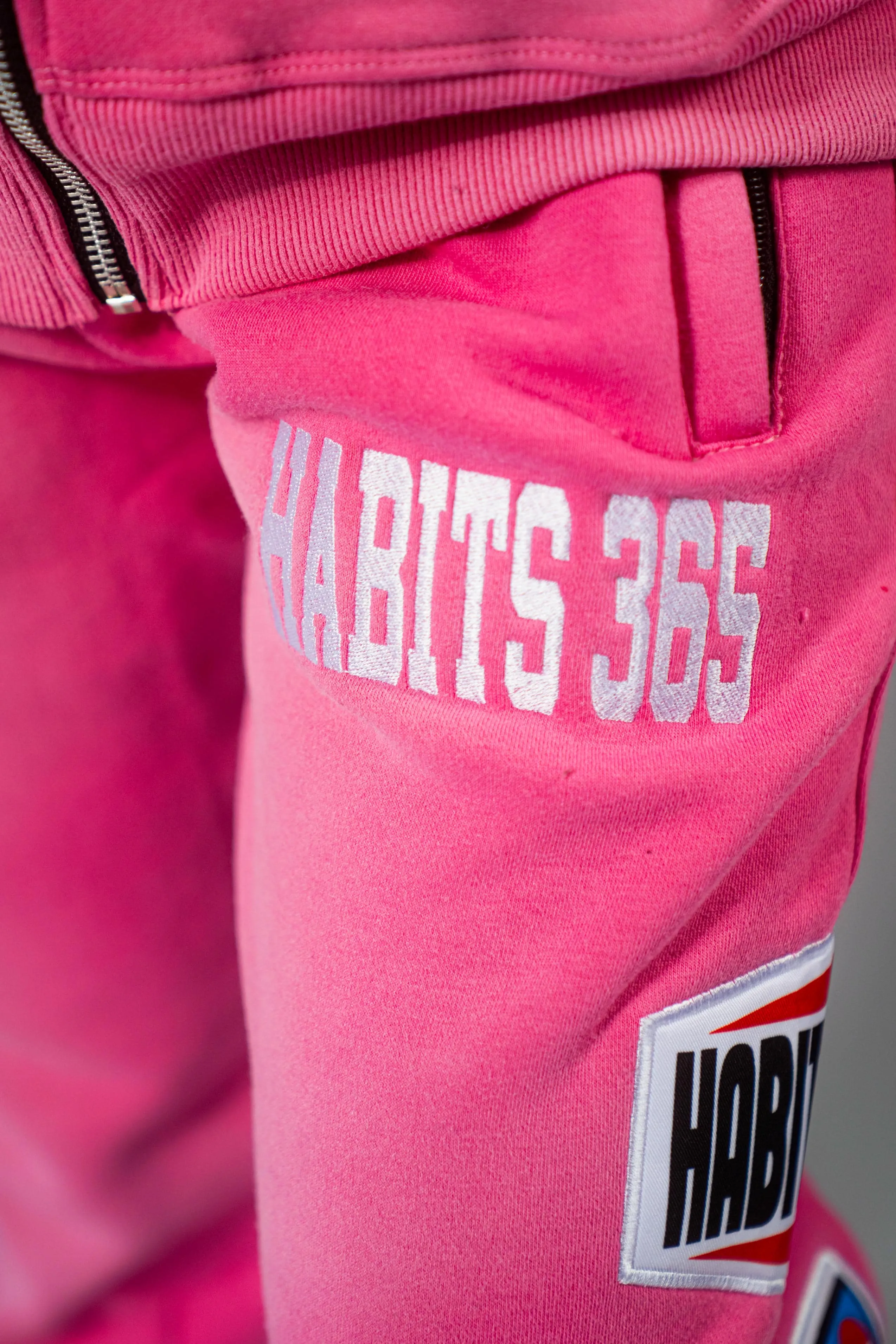 LIMITED EDITION: Appliqué Sweatpants Pink sold by Habits 365 product image thumbnail 4