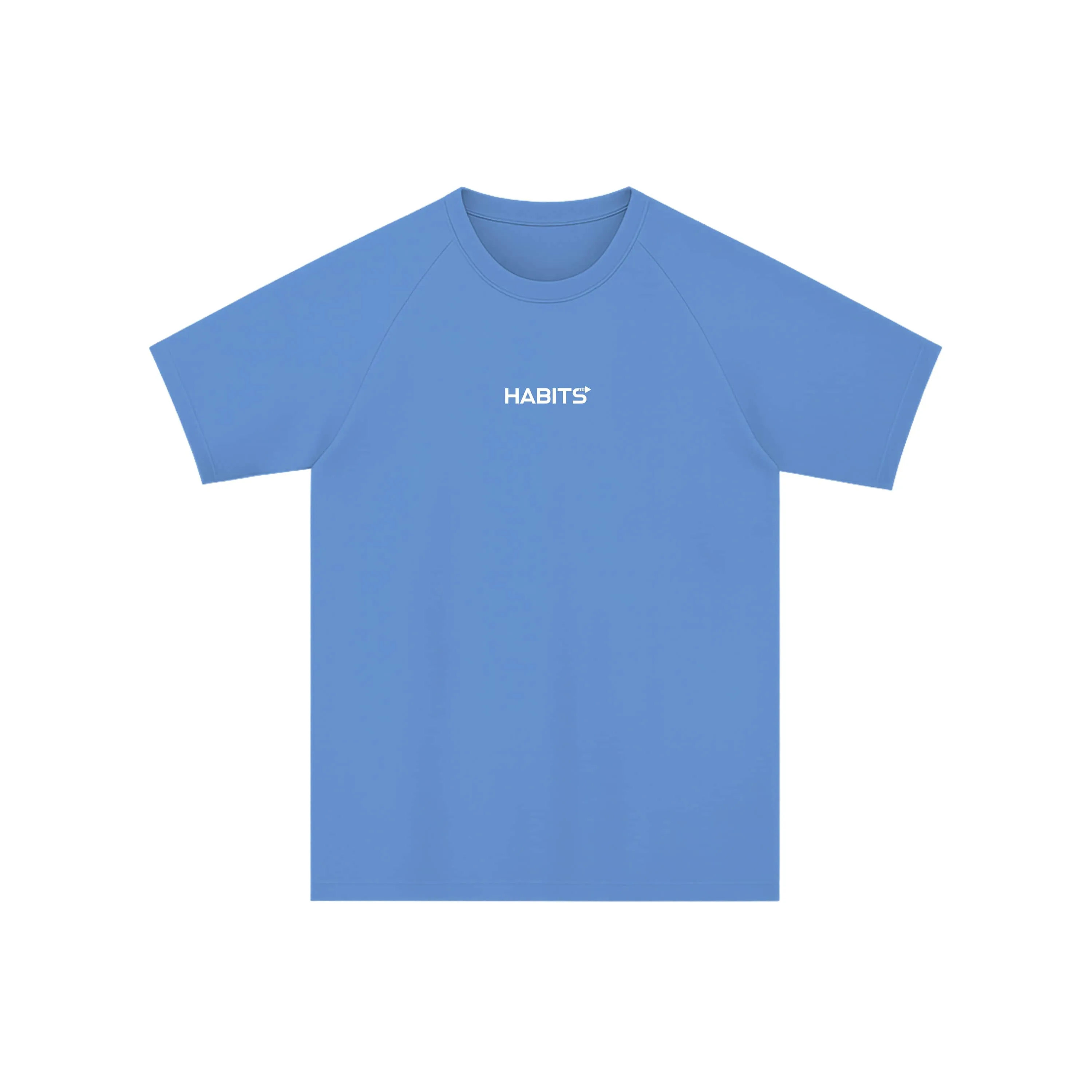 Fitted Tee - Light Blue sold by Habits 365 product image thumbnail 3