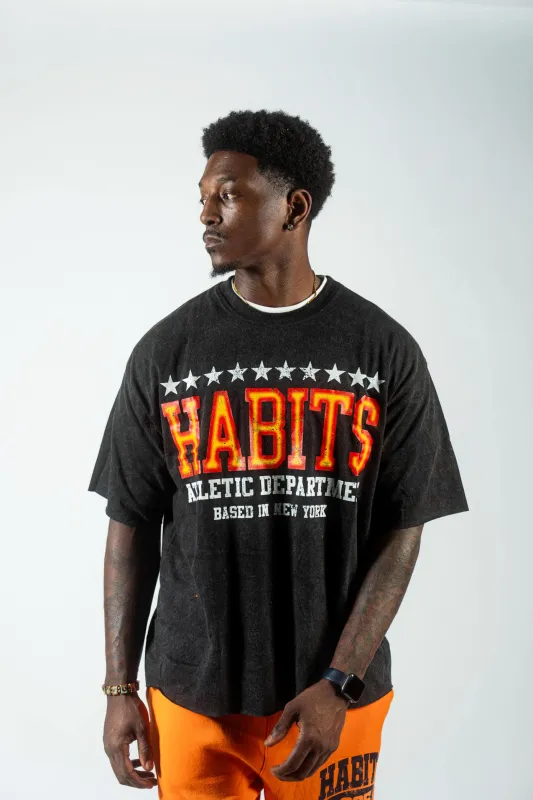 Oversized Athletic Dept. Tee sold by Habits 365