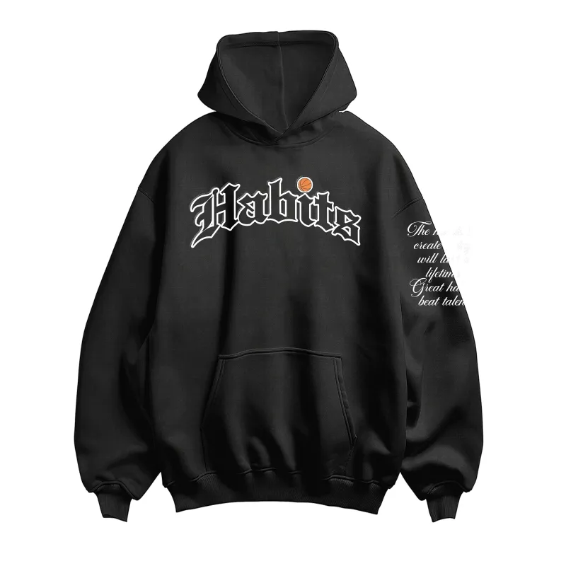 Black Academy Hoodie sold by Habits 365