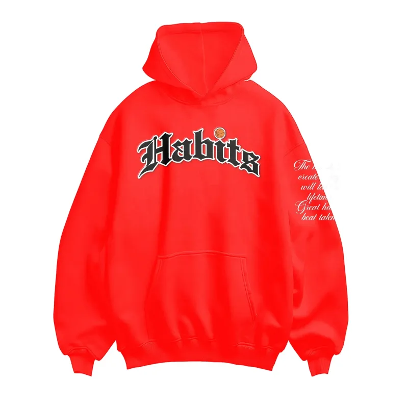 Red Academy Hoodie sold by Habits 365