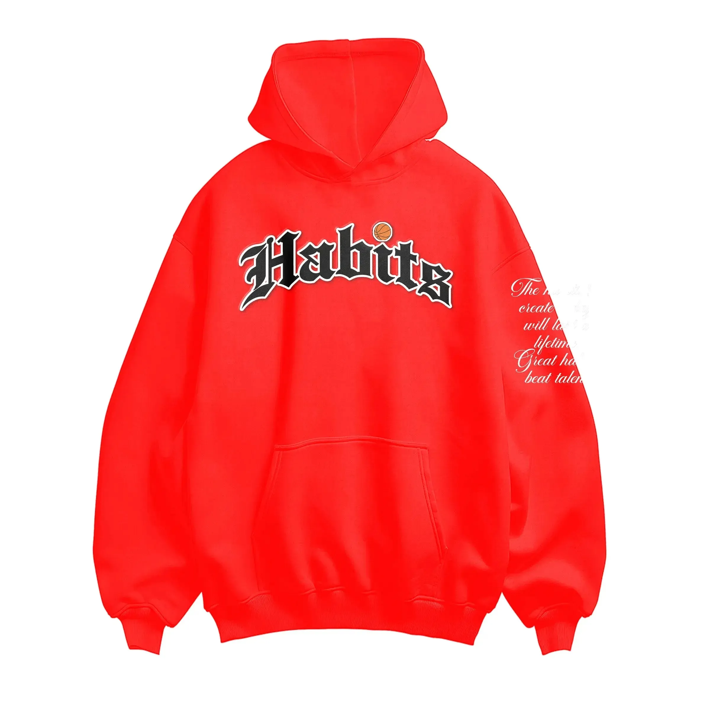 Red Academy Hoodie sold by Habits 365