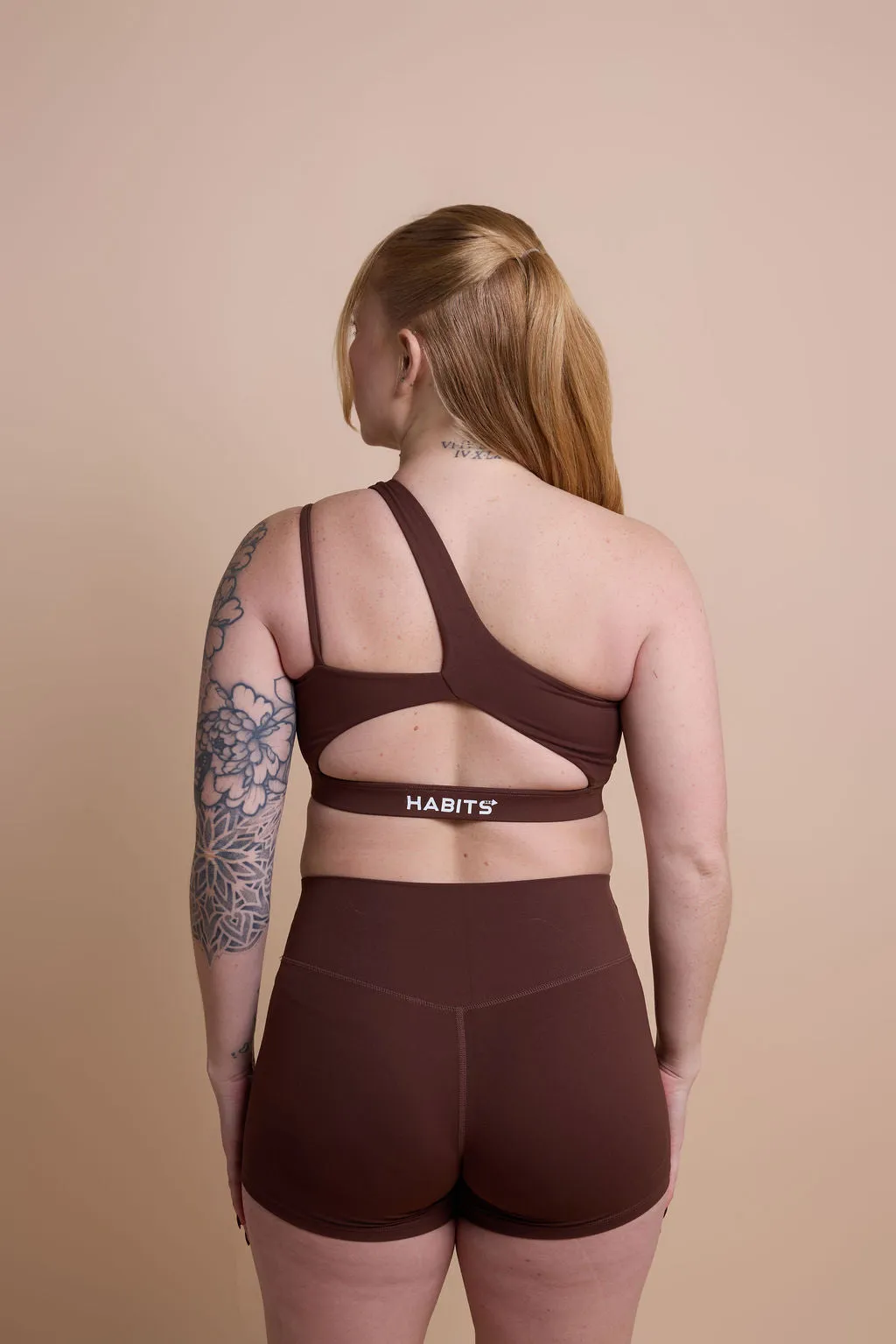 Cocoa Pulse One-Shoulder Bra sold by Habits 365 product image thumbnail 2