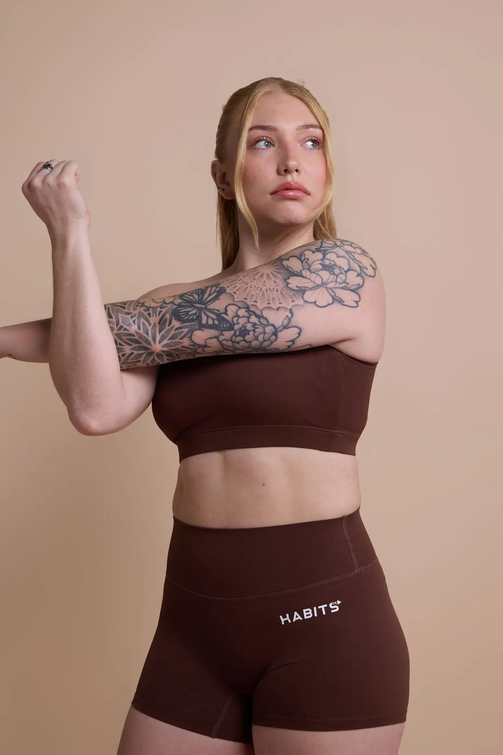 Cocoa Pulse One-Shoulder Bra sold by Habits 365 product image thumbnail 3