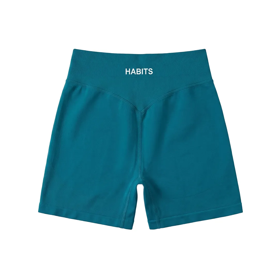 Biker Shorts - Ocean Blue sold by Habits 365 product image thumbnail 2