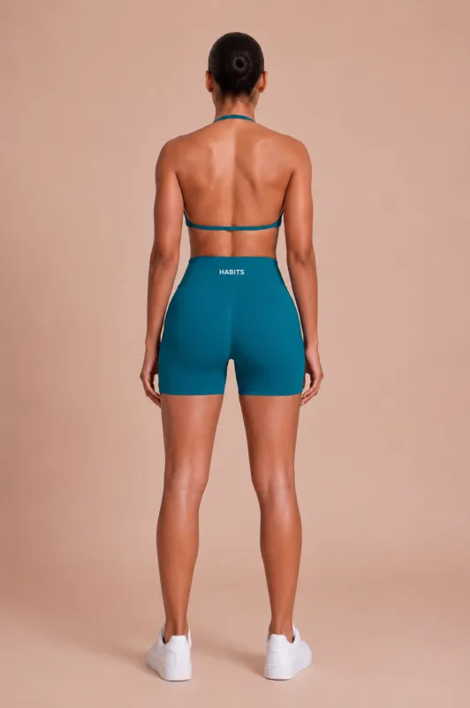 Biker Shorts - Ocean Blue made by Habits 365