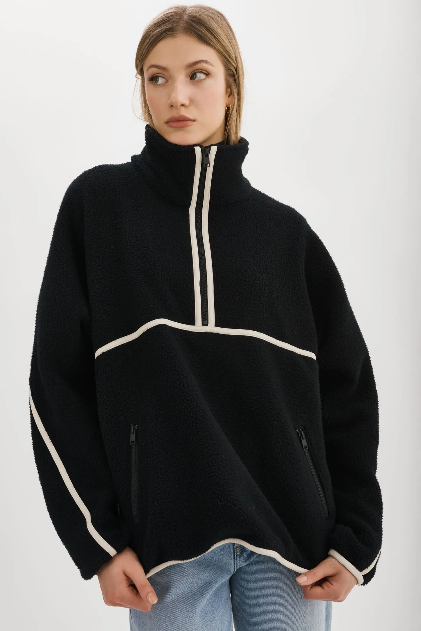 HELSA | Polar Fleece Pullover sold by LAMARQUE