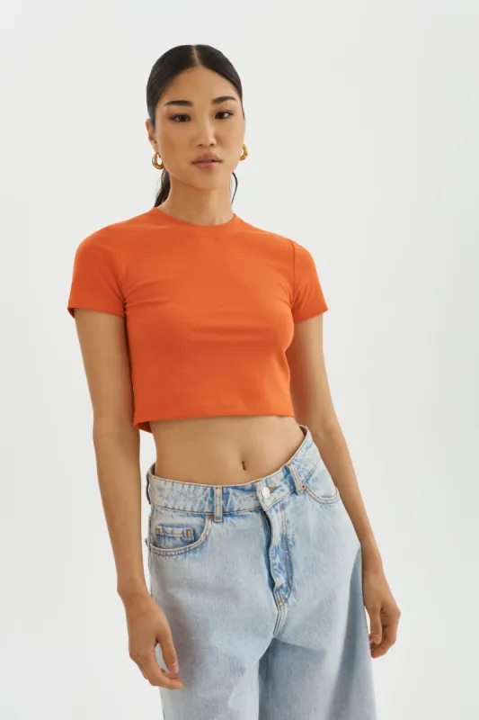 INGA | Cropped T-Shirt sold by La Marque