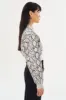 EVELIN | Faux Leather Cropped Bomber sold by La Marque