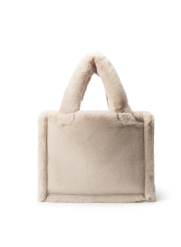 JADE | Faux Fur Tote Bag sold by La Marque