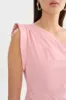 COREY | One Shoulder Leather Dress sold by La Marque